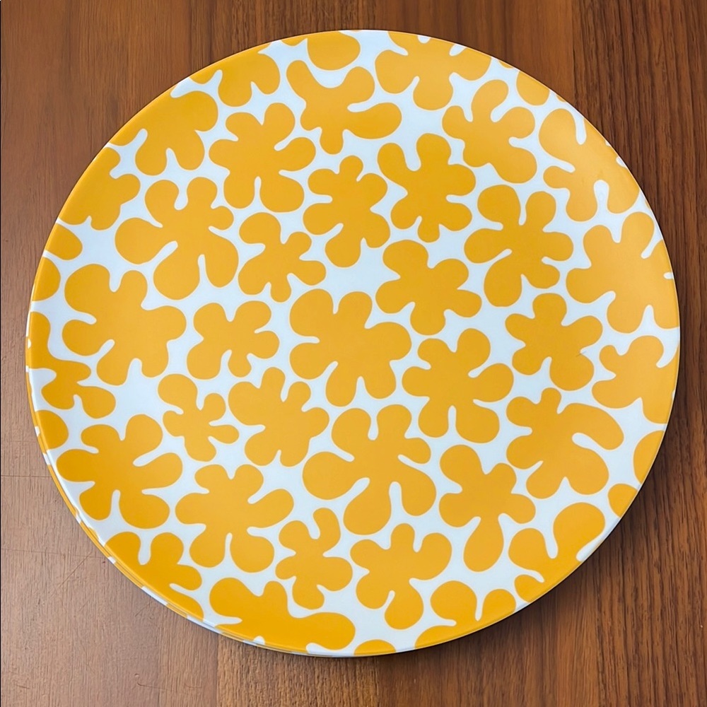 4 Marimekko for Target Yellow Floral Plate